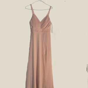 Birdy Grey Deborah Blush Pink Bridesmaid Dress Size XS